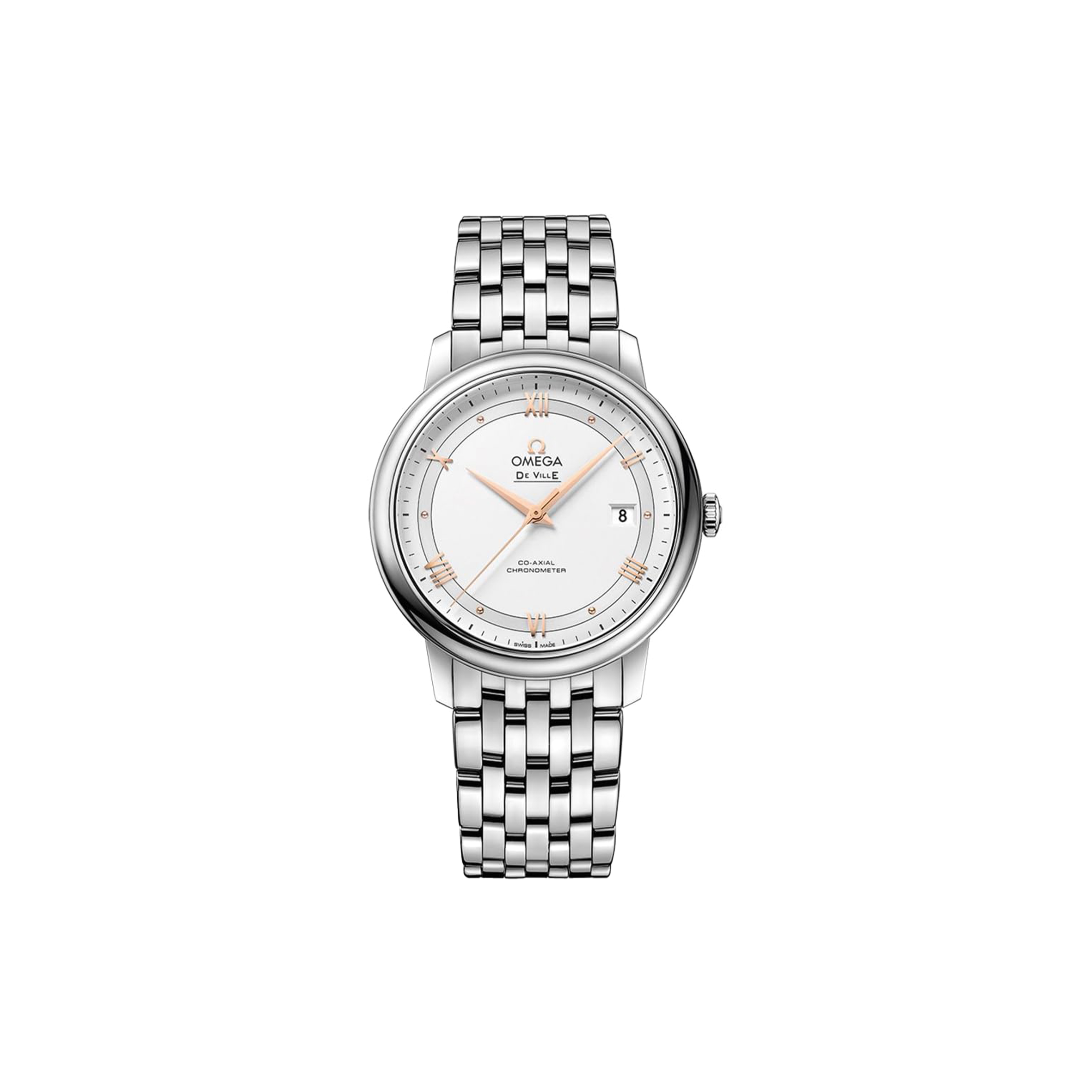 Om**a de ville prestige co-axial watch 424.10.40.20.02.002
